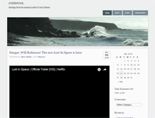Tablet Screenshot of codefool.org